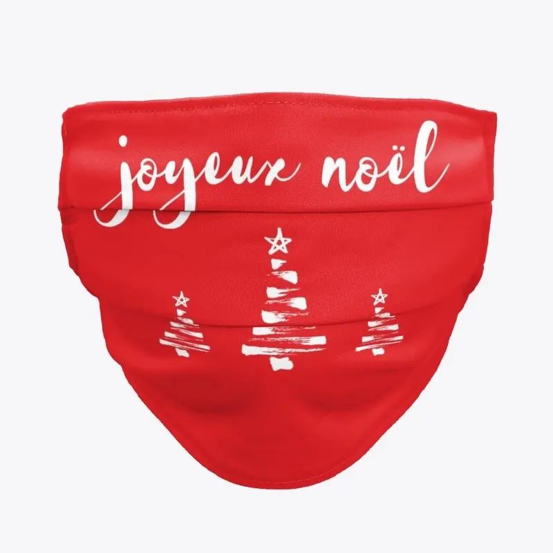 joyeux noël with trees